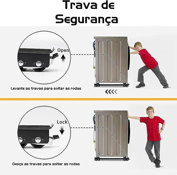 Suporte Para móveis Até 200Kg - EasyMove™