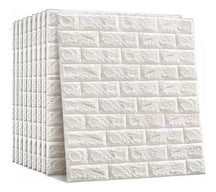 Kit 10 Painel 3D Tijolo Autocolante 70x77cm