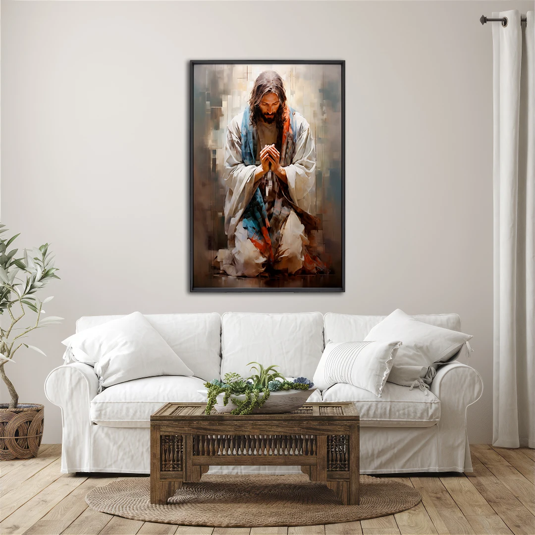 Quadro Decorativo - A Oração do Pai Nosso + Brinde