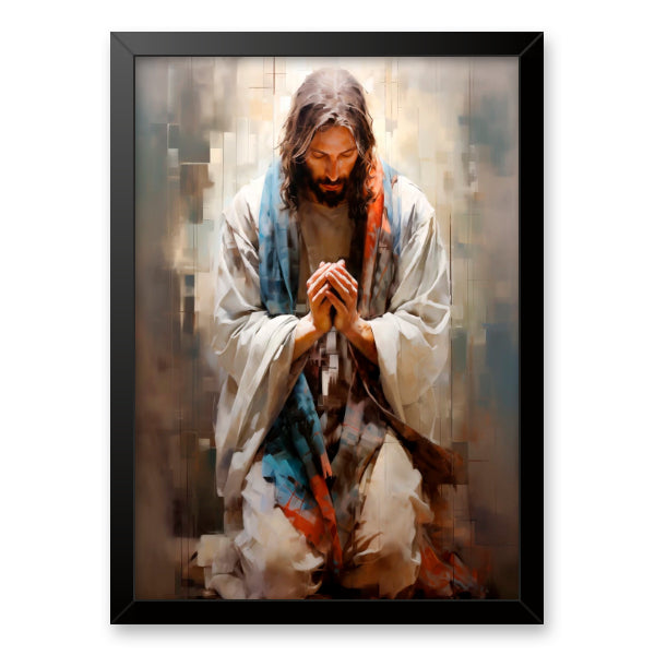 Quadro Decorativo - A Oração do Pai Nosso + Brinde