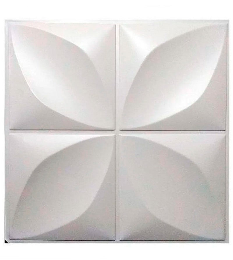 Kit 50 Placas Revestimento de Parede 3D PVC