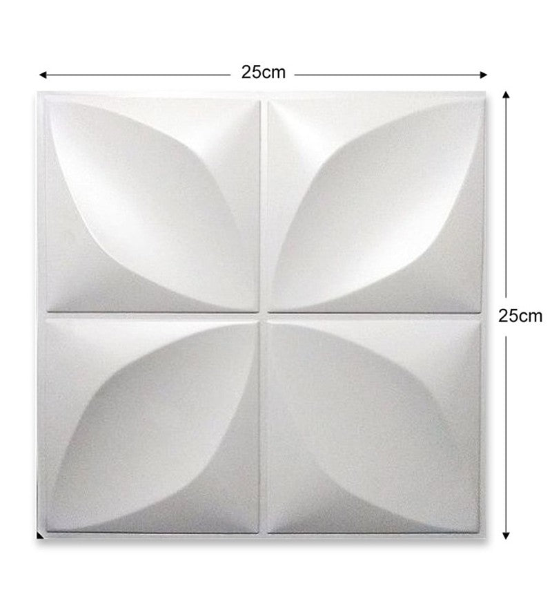 Kit 50 Placas Revestimento de Parede 3D PVC