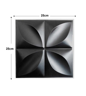 Kit 50 Placas Revestimento de Parede 3D PVC