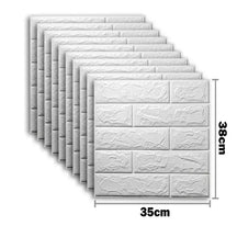 Kit 10/20 Placas Adesivas 3D Lavável