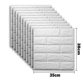 Kit 10/20 Placas Adesivas 3D Lavável
