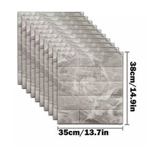 Kit 10/20 Placas Adesivas 3D Lavável